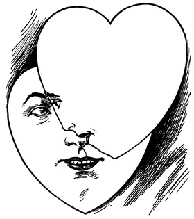 Heartfelt Reflections The Split of Emotion PNG