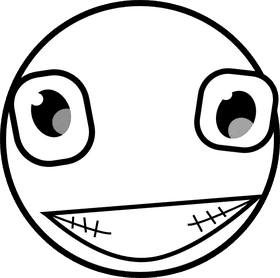 Smiley Face of Joyful Whimsy PNG