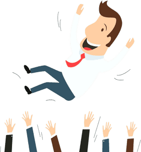 Concert Celebration The Joy of Crowd Surfing PNG