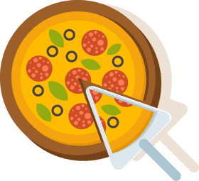 Ultimate Pepperoni Pizza Delight PNG