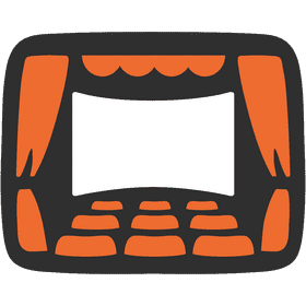 Magical Moments in Cinema Lights PNG