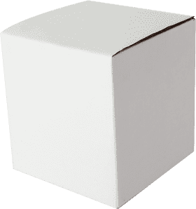 Plain White Box of Possibilities PNG