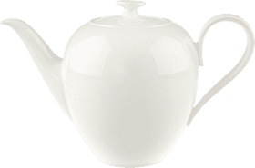 Elegant White Ceramic Cookware Teapot PNG
