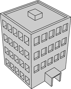 Modern Urban Structure Build Concept PNG