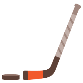 Hockey Gear by the Ice Rink PNG