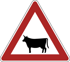 Caution Animal Crossing Ahead PNG