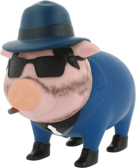 Bank Heist Piggy The Undercover Savings PNG