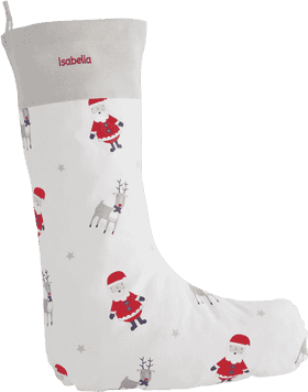 Christmas Stocking of Joy and Cheer PNG