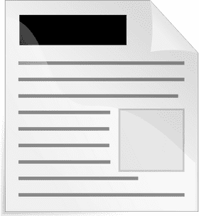 Blank Postcard Ready for Your Message PNG