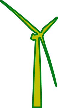 Eco-Friendly Wind Turbine for Sustainable Energy PNG