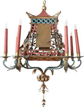 Hanukkah Chandelier of Joyful Celebration PNG