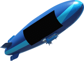 Blue Horizon Airship Adventure PNG