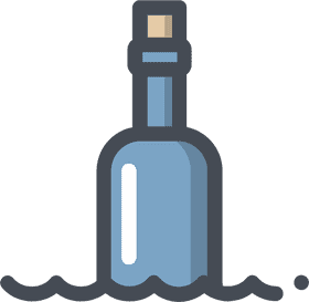 Message in a Bottle Adventure PNG