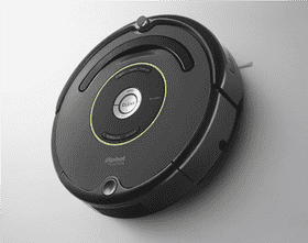 Smart Home Vacuum Cleaner with Auto-Detection Feature PNG