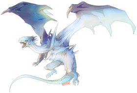 Celestial Eye of the Frost Dragon PNG