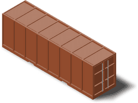 Efficient Cargo Shipping Solutions PNG