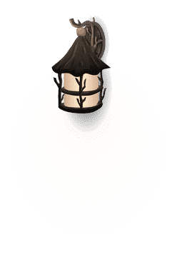 Enchanted Forest Lantern Glow PNG