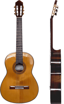 Classic Guitar Elegance A Timeless Acoustic Beauty PNG
