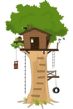 Treehouse Adventure Retreat PNG