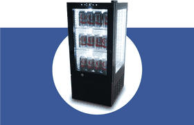 Refrigerated Vending Machine for Cold Beverages PNG