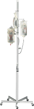 Dual IV Stand for Hospital Use PNG