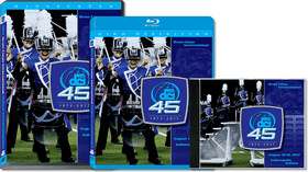 Celebrating Music Notes in Drum Corps Performance PNG