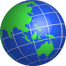 Beautiful Globe Representing Our Planet Earth PNG