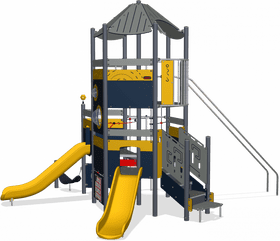 Outdoor Adventure Playground Equipment PNG