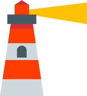 Bright Beacon of the Lighthouse PNG