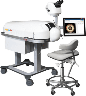 Advanced Diagnosis Hospital Equipment for Eye Care PNG