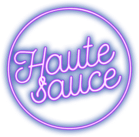 Haute Sauce Neon Sign Delight PNG