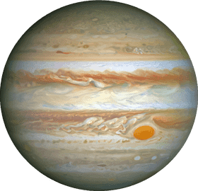 Jupiter The Majestic Gas Giant Planet PNG