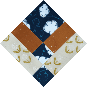 Step Ladder Pattern Quilt Design PNG