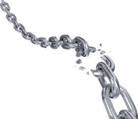 Broken Chain in the Bathroom PNG