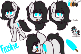 Enchanting Eye Shadow Pony Design PNG
