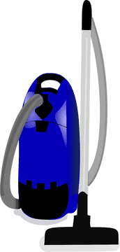Efficient Blue Vacuum Cleaner for Easy Cleaning PNG