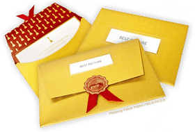 Elegant Envelope Mail for Award Winners PNG