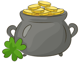 Clay Pot of Fortune and Luck PNG