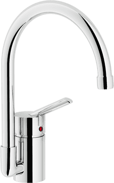Sleek Modern Bathroom Faucet Design PNG