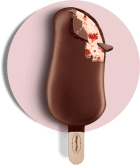 Deliciously Indulgent Chocolate Covered Ice Cream PNG