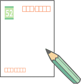 Blank Postcard for Your Creative Messages PNG