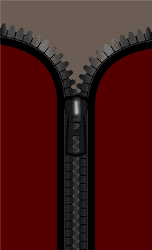 Stylish Jacket Zipper Design for Modern Fashion PNG