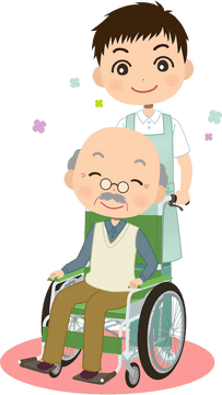 Nurturing Nurse Compassionate Care for Seniors PNG