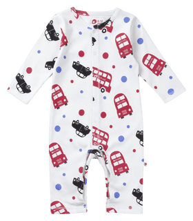 Charming Transport Adventure Onesie for Little Explorers PNG