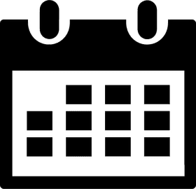 Monthly Planner Calendar for Organization and Time Management PNG