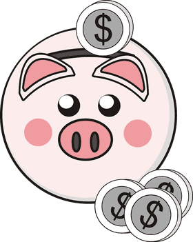 Piggy Bank Savings Adventure PNG