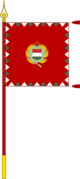 Red Standard of the Army PNG