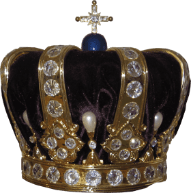 Regal Elegance The Queen Crown Jewel PNG