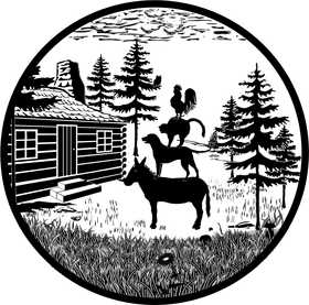 Serene Mountain Cabin Retreat in Nature's Embrace PNG