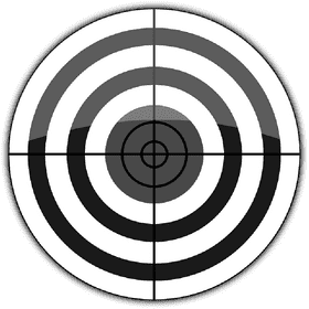 Precision Target Aim for Success PNG